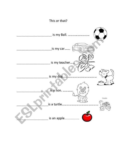 This Or That Esl Worksheet By Hágata