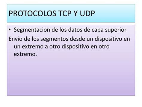 Protocolos Tcp Y Udp Caracteristicas Uso Y Diferencias Images