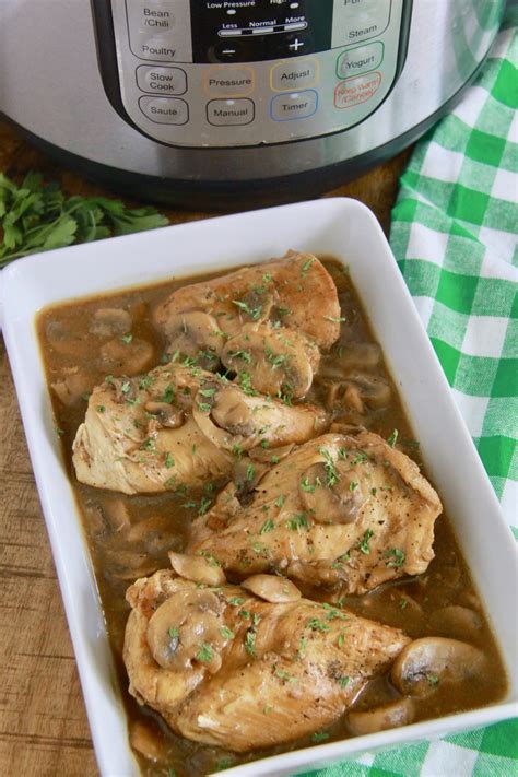 Instant Pot Chicken Marsala