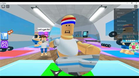 Playing Roblox New Escape Gym Obby Parkour Youtube