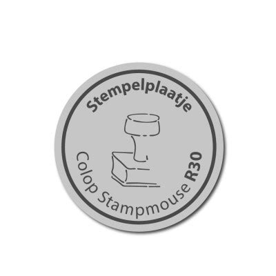 Tekstplaatje Colop Stamp Mouse R I Kantoorstempels Nl