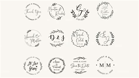 Wedding Monogram Ideas