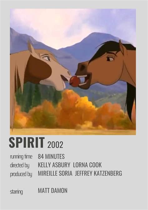 SPIRIT in 2023 | Iconic movie posters, Movie posters minimalist, Film ...