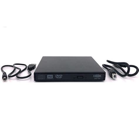 Gravador Dvd Externo Slim Usb Dex Dg Preto Starhouse Mega Store