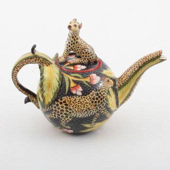 Ardmore Ceramics Leopard Teapot Tea Pots Cat Teapot Teapots Unique