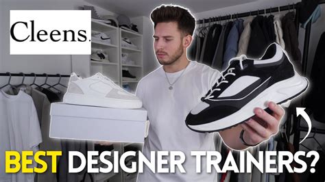 My New Favourite Designer Trainers Cleens Unboxing Try On And Review