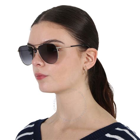 Rag And Bone Grey Gradient Pilot Ladies Sunglasses Rnb1050 G S 0rhl 9o 59 716736389752