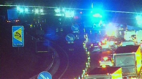 M27 Traffic Delays To Journeys Due To Multi Vehicle Collision Near To