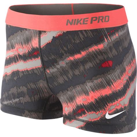 Nike Pro Core Compression Print Womens Shorts Bright Mango M 22 Liked On Polyvore