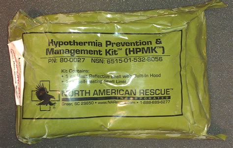 Webbingbabel NAR Hypothermia Prevention And Management Kit HPMK