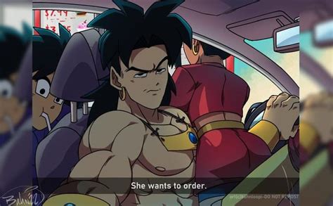 Dragon Ball Z Legendary Saiyans Broly At The Drive Thru Rdragonballmeme