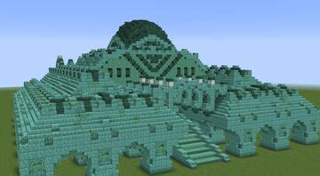 Ocean Monument Minecraft Maps with Downloadable Schematic