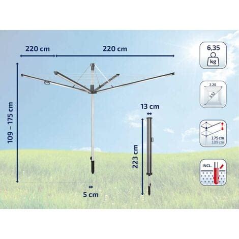 Leifheit S Chage S Choir Parapluie Linomatic Plus