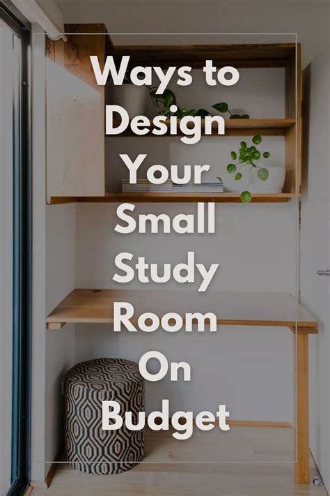 Mastering the Art of Small Study Room Design: Elevate Your Space on a ...