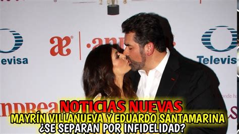 Se Divorcian Mayr N Villanueva Y Eduardo Santamarina Por