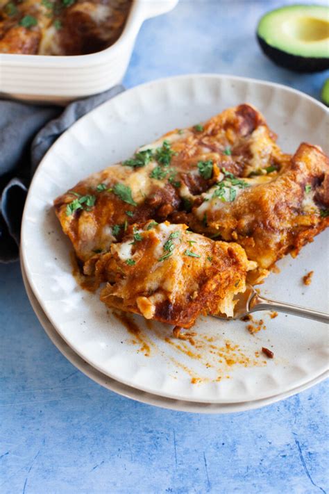 Easy Rotisserie Chicken Enchiladas A Joyfully Mad Kitchen