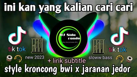 Dj Sido Rondo Slow Bass X Jaranan Ala Keroncong Bwi Latest Viral Tik