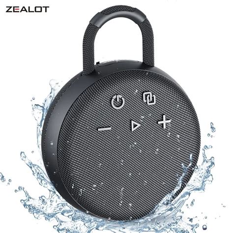 ZEALOT Altavoz Inal Mbrico S77 Dispositivo Con Bluetooth Resistente Al