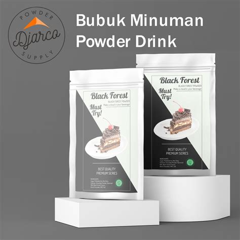 Jual 1000 GRAM 1 KG PREMIUM BLACK FOREST POWDER DRINK SERBUK BUBUK