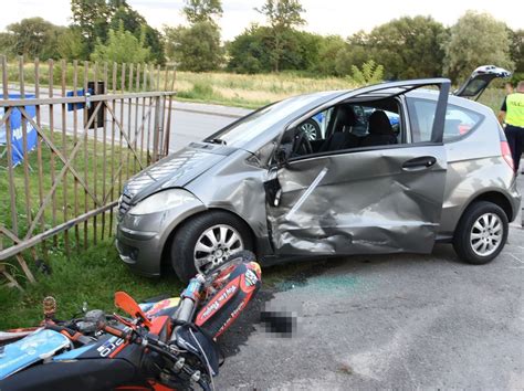 Tragiczny Wypadek Nie Yje Latek Kt Ry Jecha Motocyklem