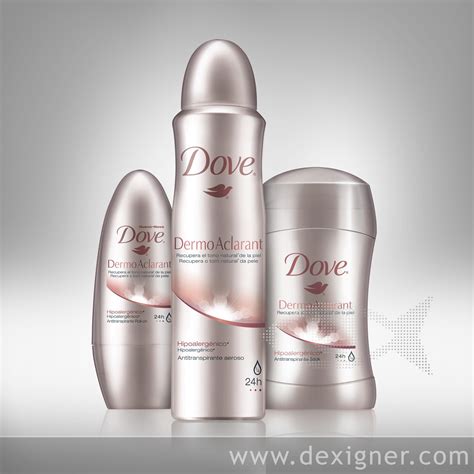 dove dermoaclarant premium packaging design