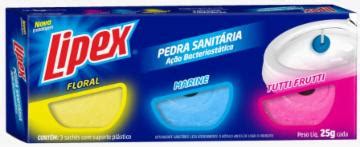 Pedra Sanitaria Bloco Sanitario Lipex C 3 Star Clean Distribuidora