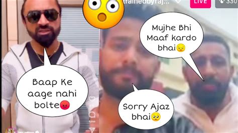 Elvish Yadav And Rajat Dalal Says Sorry To Ajaz Khan😱 Ajaz Khan To