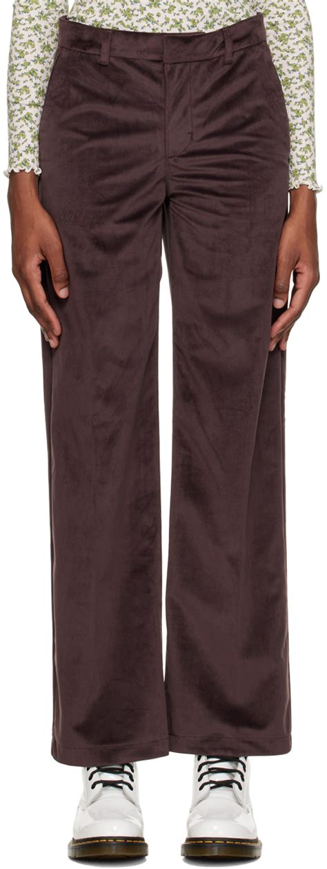 Purple Baggy Trousers By Levis On Sale