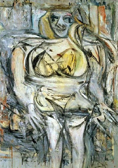 Mulher Iii Willem De Kooning Pinturas Famosas Gestualismo