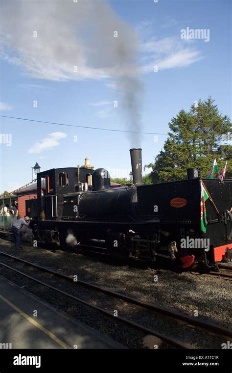 Beyer Garratt Locomotive Formerly From South Africa At Dinas Station On