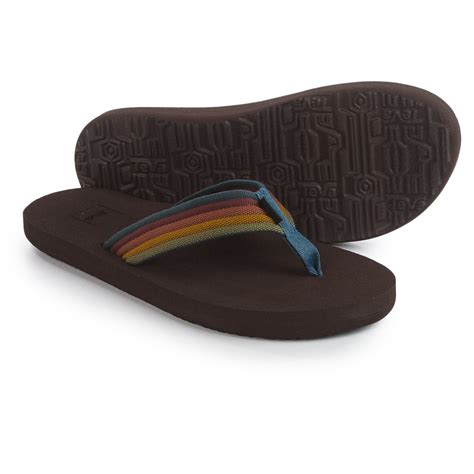 Teva Mush® Ii Canvas Flip Flops For Men Save 40