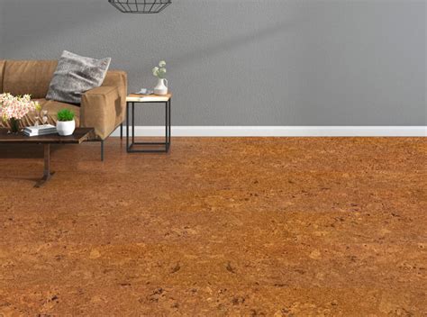 Autumn Ripple 12 Inch 12mm Cork Floating Flooring