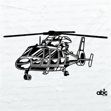 Black Hawk Helicopter Svg File Army Military Svg Etsy