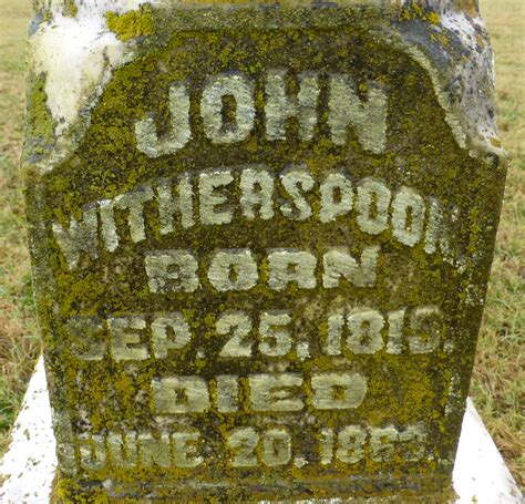 John Witherspoon (1819-1863) – Memorial Find a Grave