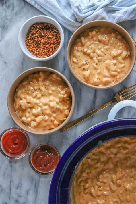 Cheese Lovers Slow Cooker Mac And Cheese Girl Heart Food