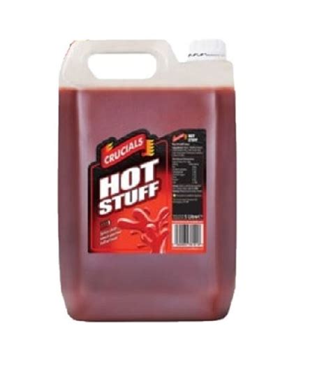 Crucial Hot Stuff Chilli Sauce 5ltr Elc Uk Ltd