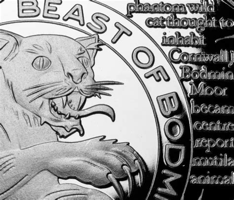 The Beast Of Bodmin Moor Silver The Commemorative Coin Company