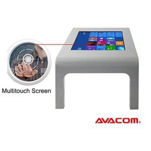 Mesa interactiva Táctil 4 x 21 con NFC Restaurante AVA Soluciones