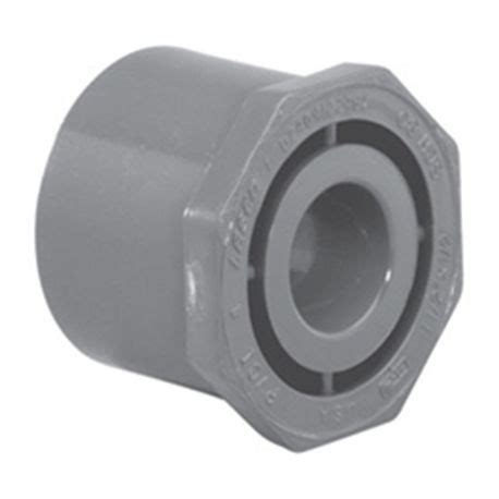 Spears Sch80 PVC Reducer Bushing Spigot X Slip Reinders