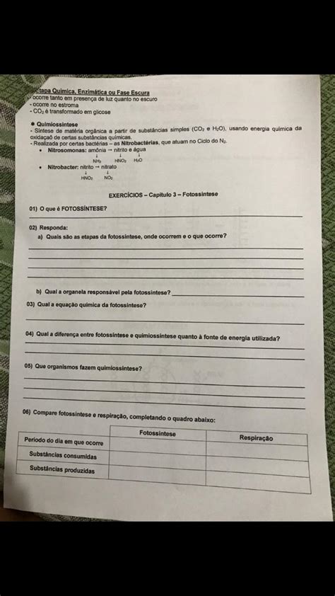 Algu M Poderia Me Ajudar A Responder Essas Quest Es De Bi Logia Por