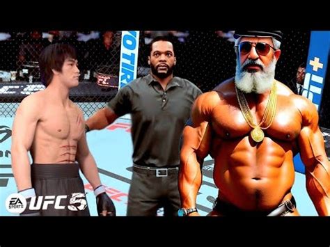 PS5 Bruce Lee Vs Arabian Super Titan EA Sports UFC 5 YouTube