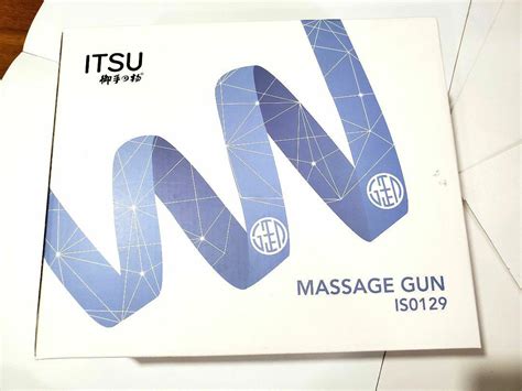 Itsu Massage Gun Iso129 Health And Nutrition Massage Devices On Carousell