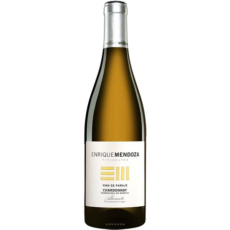 Enrique Mendoza Chardonnay Fermentado En Barrica 2022 0 75L 13 5 Vol