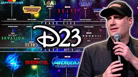 Disney D23 Marvel Panel Phase 6 Reveal Fantastic Four Cast What To