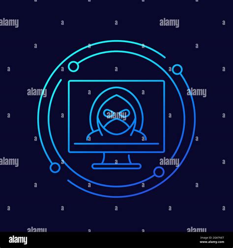 Cyber Crime Anonymous Mask Stock Vector Images Alamy