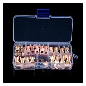 PCS Copper Circular Splice Terminal Battery Cable Wire Naked