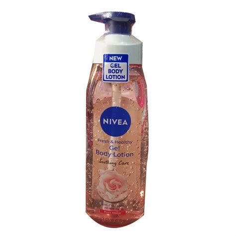 Nivea Rose Water Body Lotion Gel, Skin Type: Oily Skin, Size: 390ml at ...