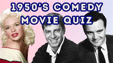 1950s Comedy Movies Quiz YouTube