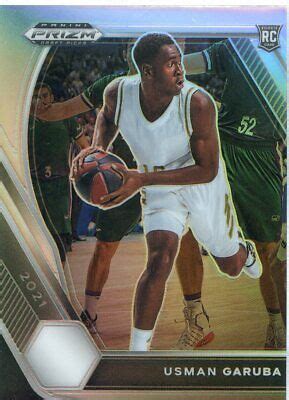 2021 22 Panini Prizm Draft Picks USMAN GARUBA RC ROOKIE Card No 41