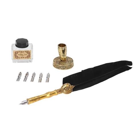 Hurrise Ensemble Stylo Plume Et Encre Stylo Plume Exquis Vintage